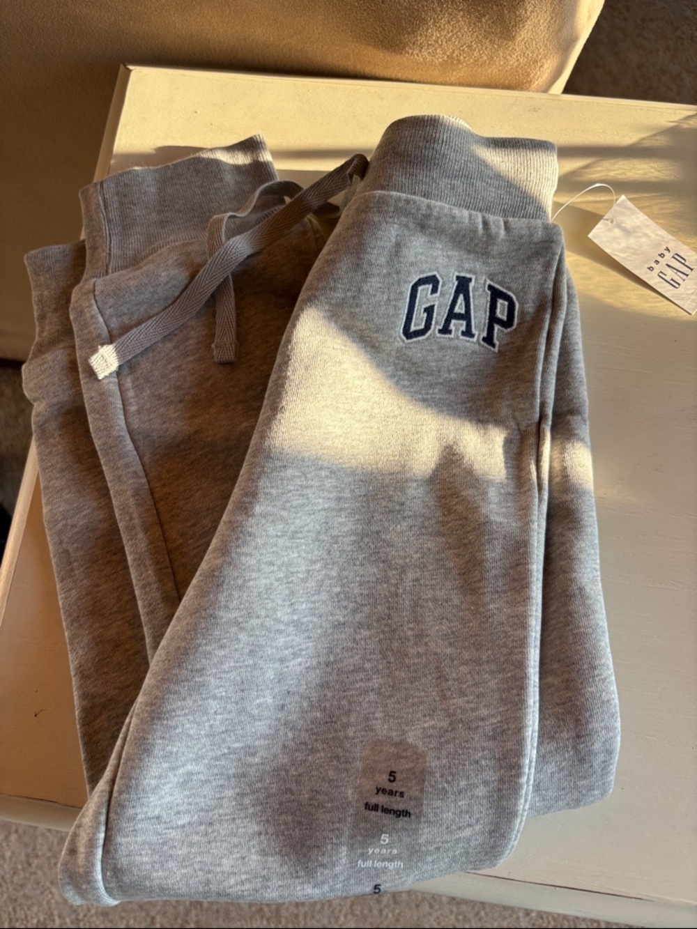 GAP NWT Kids Grey joggers